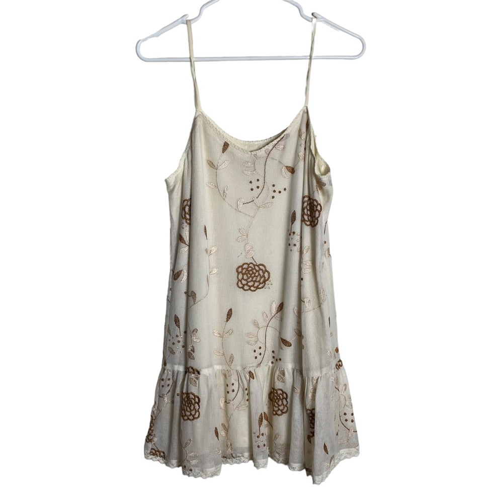 Woman's Dress- Sleeveless, Floral, Lightweight